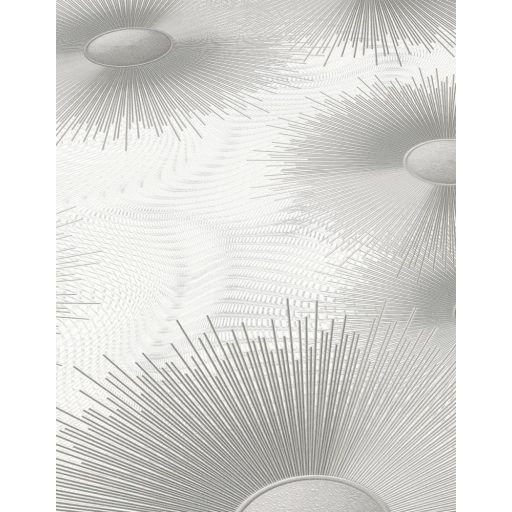 Erismann ELLE Decoration 2, 10191-31 Grafikus lélegzetelállító dekoratív design fehér szürke ezüst fényes mintafelület tapéta