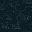 Caselio Our Planet 101916918 CONSTELLATIONS Gyerekszobai Csillagképek kék fehér tapéta