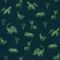 Caselio Our Planet 101936900 JURASSIC WORLD Gyerekszobai Dinoszauruszok világa éjkék khakizöld tapéta