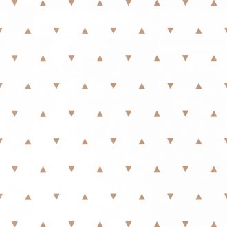  Caselio Our Planet 101991111 BERMUDA TRIANGLE Gyerekszobai Kis háromszögek kombinációja fehér bézs tapéta