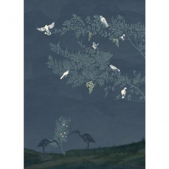   Caselio The Place to Be(d) 102046809 DREAM a LITTLE DREAM of ME Natur Álmodj Rólam kék zöld fehér digitális nyomású falpanel