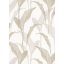 Erismann ELLE Decoration 2, 10207-02 Natur Botanikus Grafikus finoman erezett levélminta krém bézs bézsarany fényes mintarajzolat tapéta