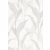 Erismann ELLE Decoration 2, 10207-31 Natur Botanikus Grafikus finoman erezett levélminta fehér krém szürke ezüst fényes mintarajzolat tapéta