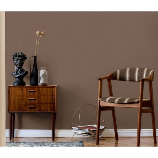 Erismann Code Nature/Flora 10215-13 Egyszínű strukturált narancsos barna tapéta