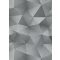 Erismann Fashion for Walls 3, 10216-10 DIAMOND Design háromdimenziós geometriai minta szürke árnyalatok ezüst tapéta