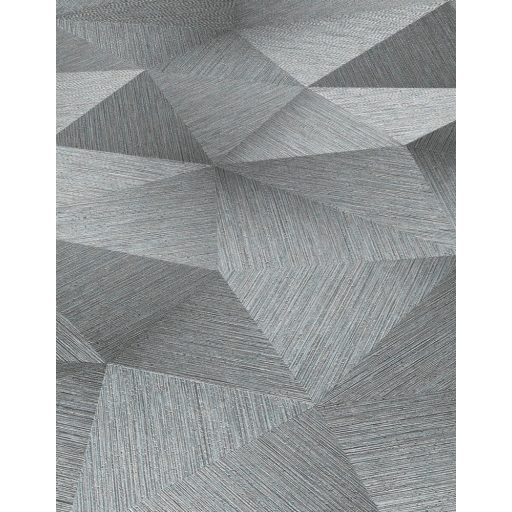 Erismann Fashion for Walls 3, 10216-10 DIAMOND Design háromdimenziós geometriai minta szürke árnyalatok ezüst tapéta