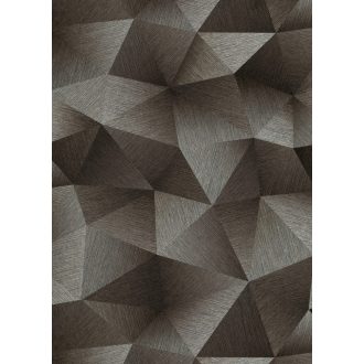   Erismann Fashion for Walls 3, 10216-15 DIAMOND Design háromdimenziós geometriai minta szürke ezüst fekete tapéta