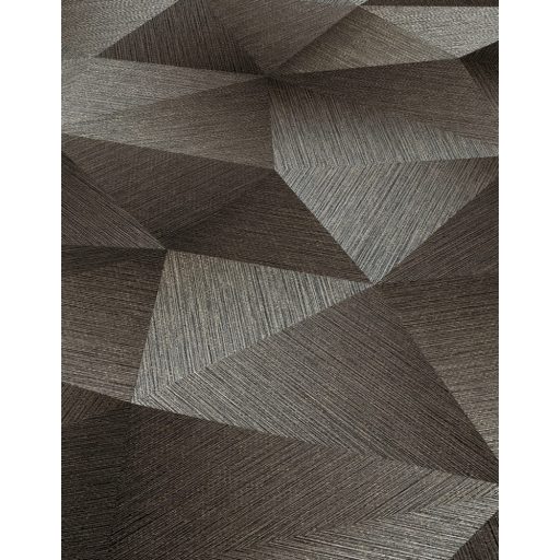 Erismann Fashion for Walls 3, 10216-15 DIAMOND Design háromdimenziós geometriai minta szürke ezüst fekete tapéta