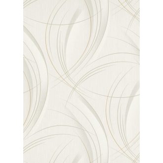   Erismann Fashion for Walls 3, 10218-31 MILLENIUM Design nagyvonalú ívek és karcolatok krém bézs szürkésbézs arany tapéta