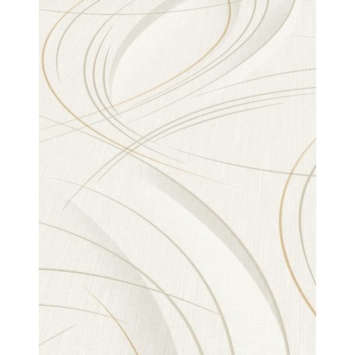 Erismann Fashion for Walls 3, 10218-31 MILLENIUM Design nagyvonalú ívek és karcolatok krém bézs szürkésbézs arany tapéta