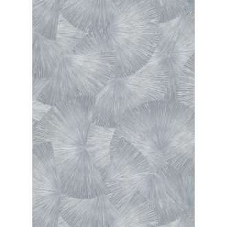   Erismann Fashion for Walls 3, 10219-29 JAPANDI Design  Stilizált egzotikus levélminta szürke árnyalatok ezüst csillogó mintarajzolat tapéta