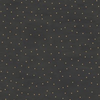   Spontán elhelyezkedő (táncoló) pöttyök fekete arany tapéta