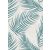 Erismann Fashion for Walls 3, 10221-19 Marbella Botanikus nagyvonalú pálmalevelek fémes kiemeléssel krémfehér bézs türkiz tapéta