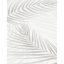 Erismann Fashion for Walls 3, 10221-31 Marbella Botanikus nagyvonalú pálmalevelek fémes kiemeléssel fehér szürke szürkésbézs  tapéta