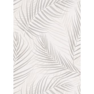  Erismann Fashion for Walls 3, 10221-37 Marbella Botanikus nagyvonalú pálmalevelek fémes kiemeléssel krém bézs szürkésbézs  tapéta