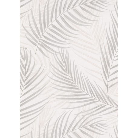 Erismann Fashion for Walls 3, 10221-37 Marbella Botanikus nagyvonalú pálmalevelek fémes kiemeléssel krém bézs szürkésbézs  tapéta