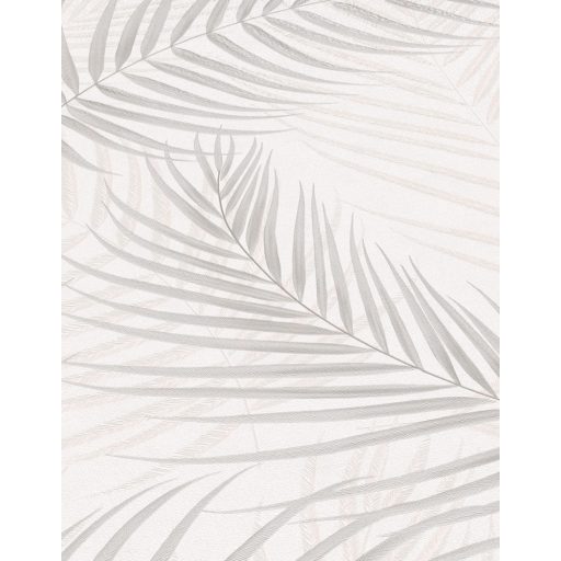 Erismann Fashion for Walls 3, 10221-37 Marbella Botanikus nagyvonalú pálmalevelek fémes kiemeléssel krém bézs szürkésbézs  tapéta