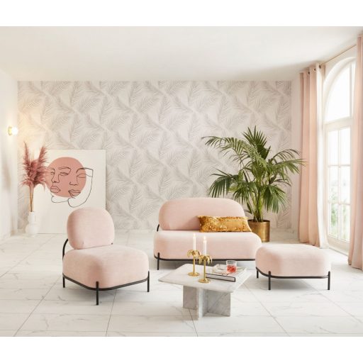 Erismann Fashion for Walls 3, 10221-37 Marbella Botanikus nagyvonalú pálmalevelek fémes kiemeléssel krém bézs szürkésbézs  tapéta