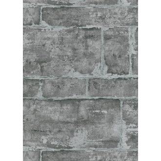   Erismann Fashion for Walls 3, 10222-15 ROCK Design természetes kőmintázat kifinomult csillogó hatás szürke ezüst antracit  tapéta