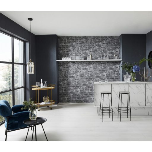 Erismann Fashion for Walls 3, 10222-15 ROCK Design természetes kőmintázat kifinomult csillogó hatás szürke ezüst antracit  tapéta