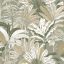 Caselio Escapade 102307128 Evasion Trópusi pálmafák fehér bézs khakizöld árnyalatok arany tapéta