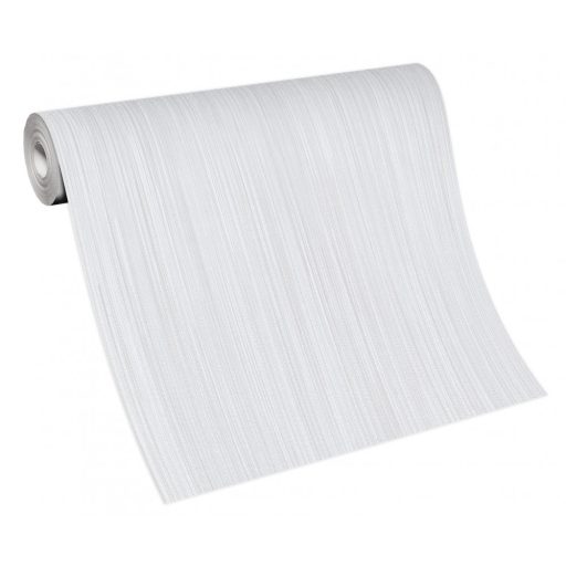 Rovátkolt (csíkos) struktúrájú egyszínű világosszürke/szürke tónus tapéta