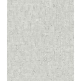   Finom fényű és struktúrájú autentikus vakolatminta szürke árnyalatok fémes hatás tapéta