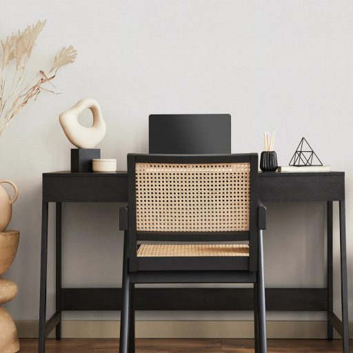 Finoman strukturált egyszínű fehér/szürkésfehér tapéta