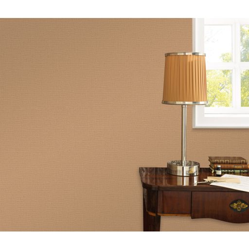 Finoman strukturált egyszínű barna tónusú tapéta