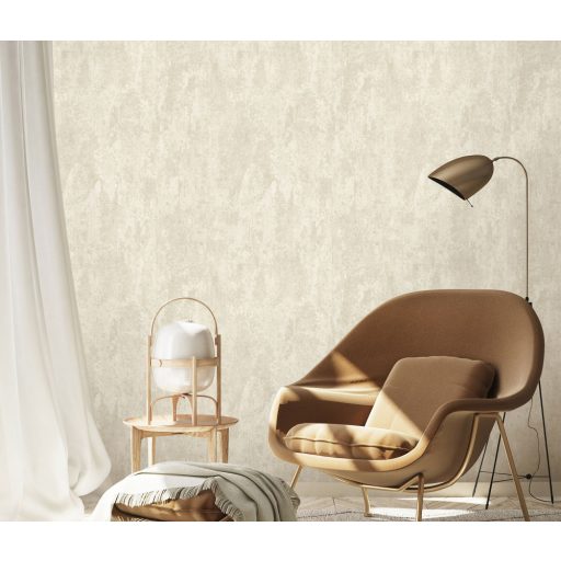 Kopott betonfal kifinomult megjelenítése elegáns csillogás fehér tónus tapéta