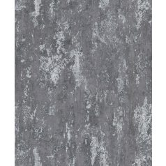   Kopott betonfal kifinomult megjelenítése elegáns fémes csillogás szürke ezüst tónus tapéta