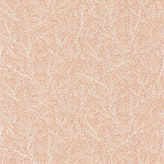   Finom korall mintázat - modern elegáns és meglepő dekor korallszín és fehér tónus tapéta
