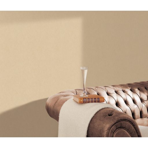 Strukturált egyszínű minta finom vonalkázással arany/bézsarany tónus tapéta