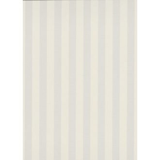   Damaszt hatású klasszikus francia csíkos minta krém és szürke/krémszürke tónus tapéta