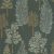 Caselio La Foret 102957773 THE TREE HOUSE Natur Botanikus Ikonikus minta erdőtelepítés a falon khakizöld aranybarna zöld világoskék tapéta