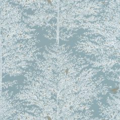   Caselio La Foret 102976060 TREE OF LIFE Natur Botanikus az erdő mesterdarabja költői fa ábrázolás világoskék fehér aranybarna tapéta