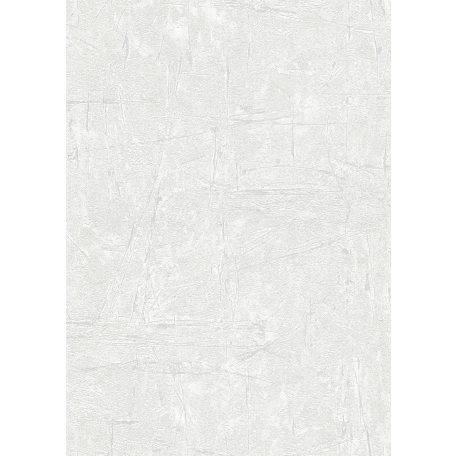 Loft jellegű koptatott érdes felületű vakolatminta fehér és szürkésfehér tónus tapéta