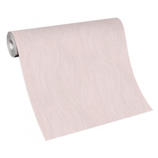 Könnyed hullámos design - Dinamikus vizuális élmény rózsaszín tónus fémes hatás tapéta