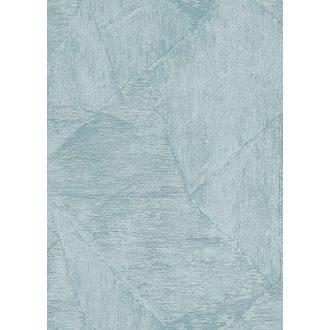   Puha szarvasbőrre emlékeztető Patch design váltakozó struktúra türkizkék tónus irizáló hatás tapéta