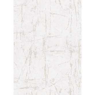   Scratch design - szabálytalan karcolt élénk struktúrminta bézs és arany tónus finom fémes hatás tapéta