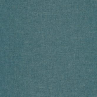   Természetes fémes hatású egyszínű vászonstruktúra kacsakék és arany tónus tapéta