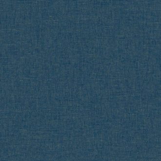   Természetes fémes hatású egyszínű vászonstruktúra pávakék és arany tónus tapéta