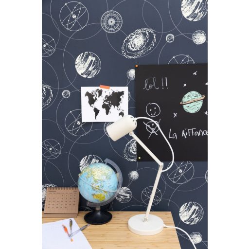 Caselio Young and Free 103259124 Asztro Trend Bolygók Galaxisok éjkék fehér tapéta