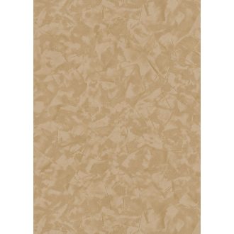   Modern ecsetelt vakolathatású minta bézs barna és aranybarna tónus fémes hatás tapéta