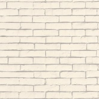   Caselio Young and Free/Kitchen Box 103290001 Ipari stílus utcai varázs natur téglafal krémfehér szürke tapéta