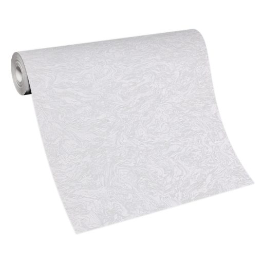 Háromdimenziós dinamikus márványminta csillogó és fényes hatás szürke/világosszürke tónus tapéta