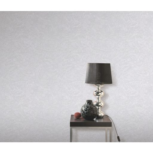 Háromdimenziós dinamikus márványminta csillogó és fényes hatás szürke/világosszürke tónus tapéta