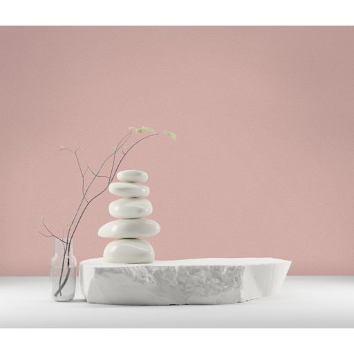 Modern és stílusos strukturált egyszínű minta rózsaszín tónus tapéta