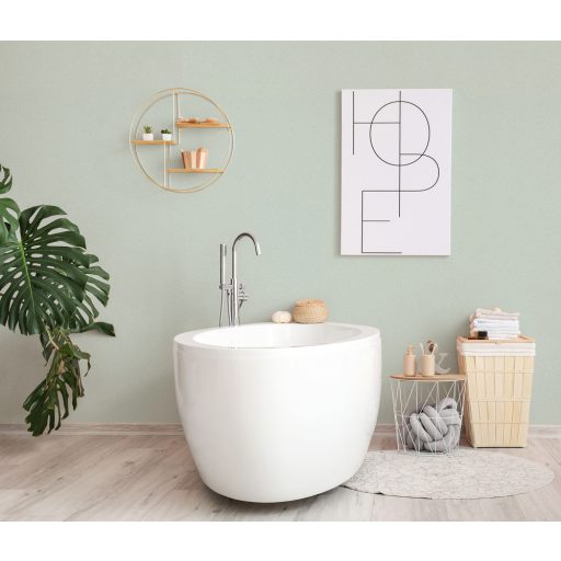 Modern és stílusos strukturált egyszínű minta zöld/világoszöld tónus tapéta