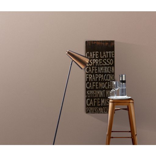 Modern és stílusos strukturált egyszínű minta barna/mokkabarna tónus tapéta